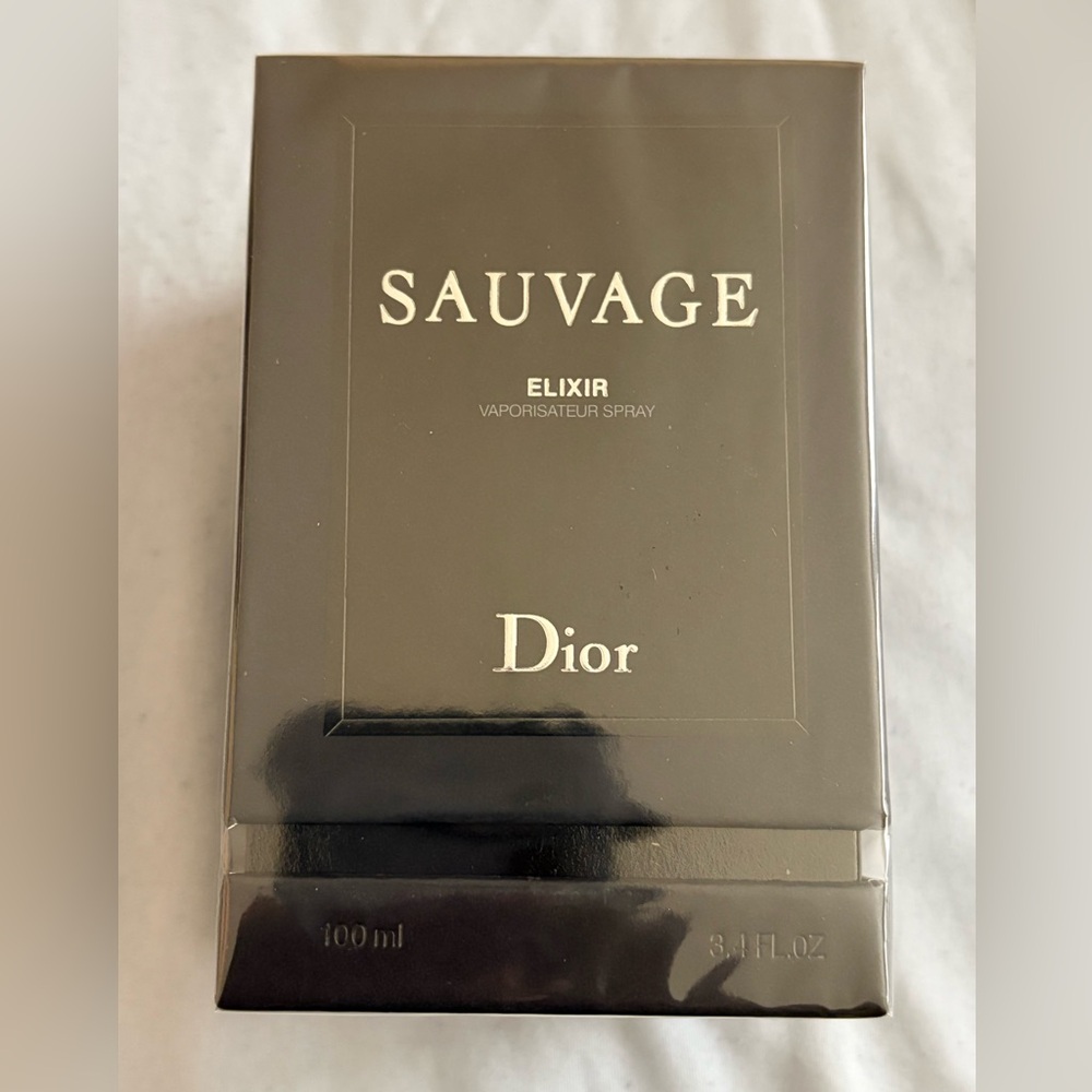 Authentic- Dior Sauvage Elixir 3.4 Oz Receipt Purchase Included🧾✅
